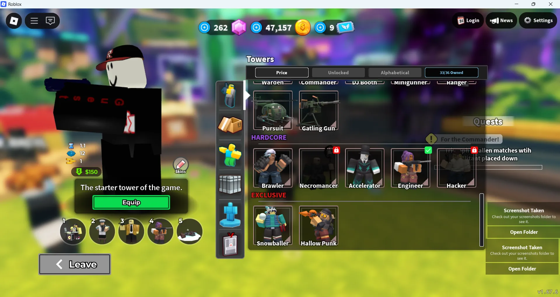 RBL3085 302 Level star 47k Coins star Brawler Accelerator Engineer Golden Crook Boss Golden Pyromancer Snowballer Hallow Punk (G)